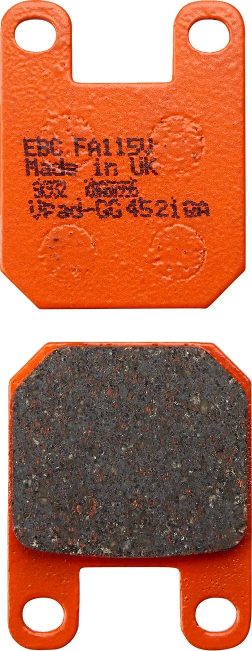 Ebc Semi-sintrade Bromsbelägg - Fa115v - Fram & Bak