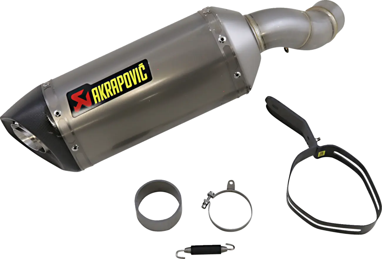 Akrapovic Slip-on Ljuddämpare För Street Bikes - Väglaglig
