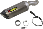 Akrapovic Slip-on Line Muffler For Street Bikes