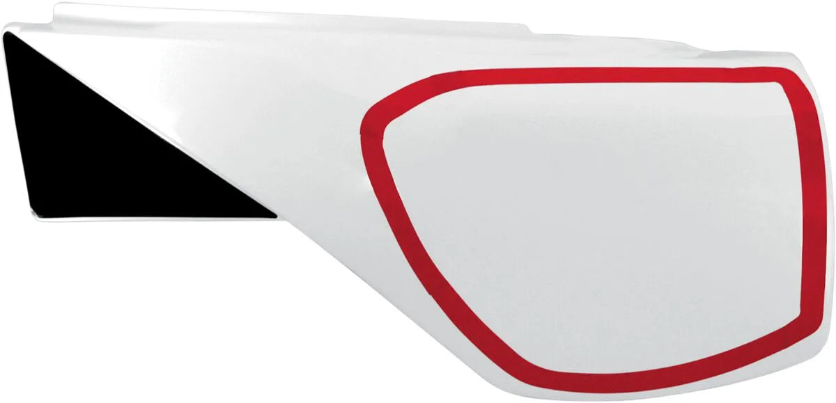 Ufo Vintage Side Panels For Dirt Bikes (White)