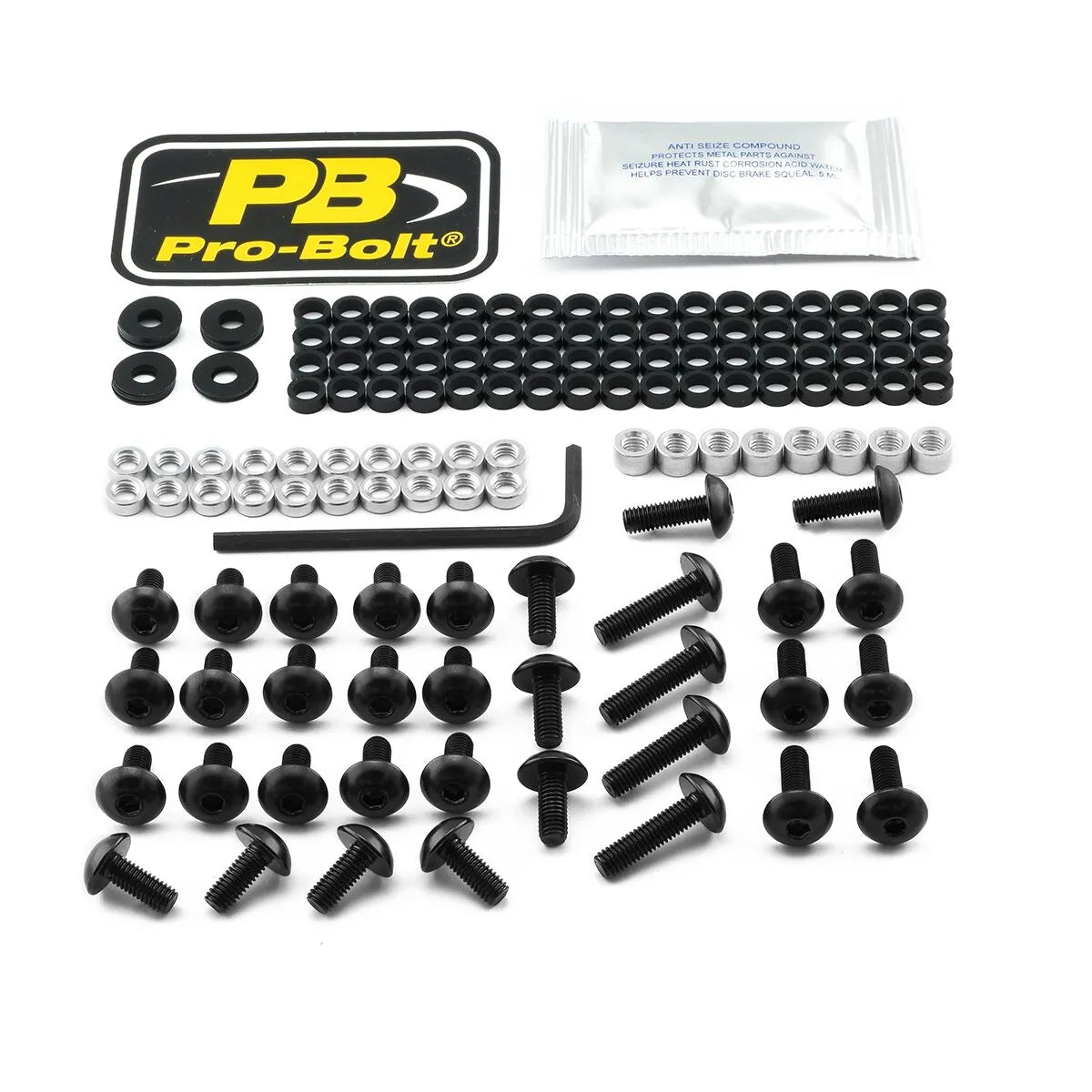 Pro Bolt Aluminium Fairing Bolt Kit For Bmw