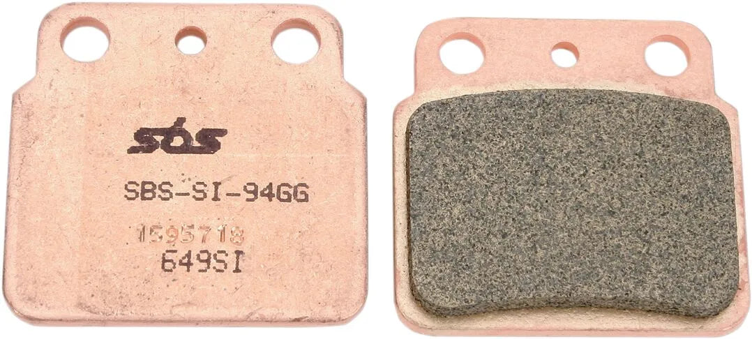 Sbs Si Offroad Sintered Bromsbelägg - Bak