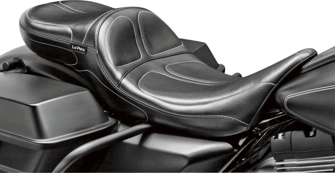 Le Pera Maverick Daddy Long Legs Seat - For Harley Davidson