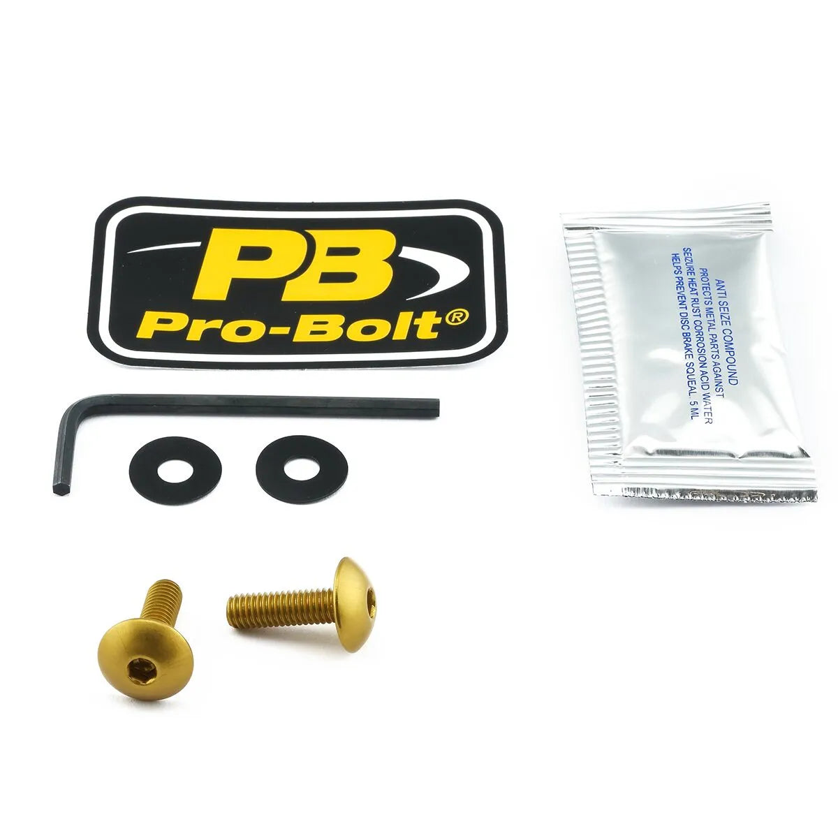 Pro Bolt Aluminium Screen Bolt Kit