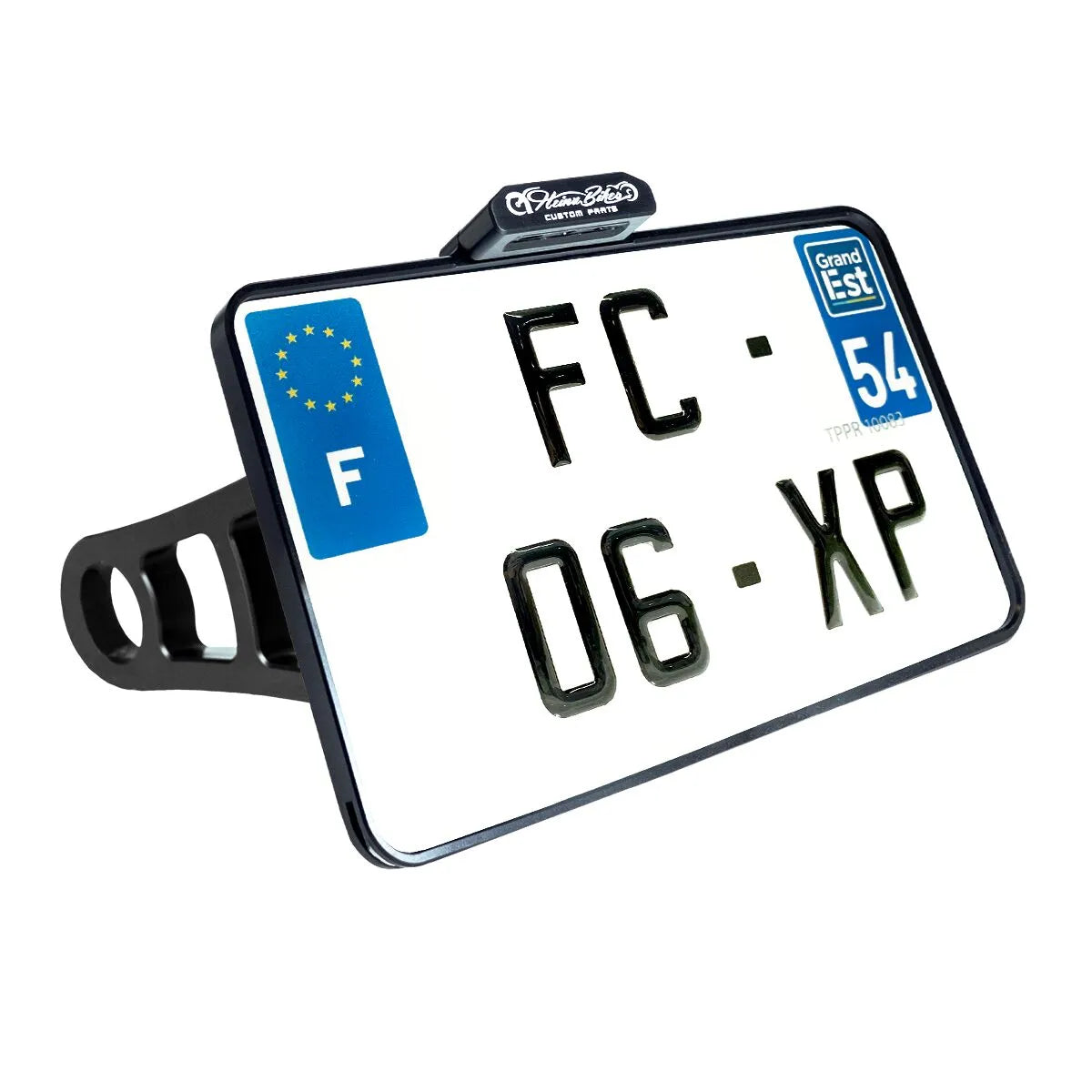 Heinz Bikes Side Mount License Plate Holder For Indian