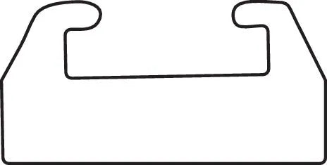 Garland UHMW Graphite Track Slide 41.625"