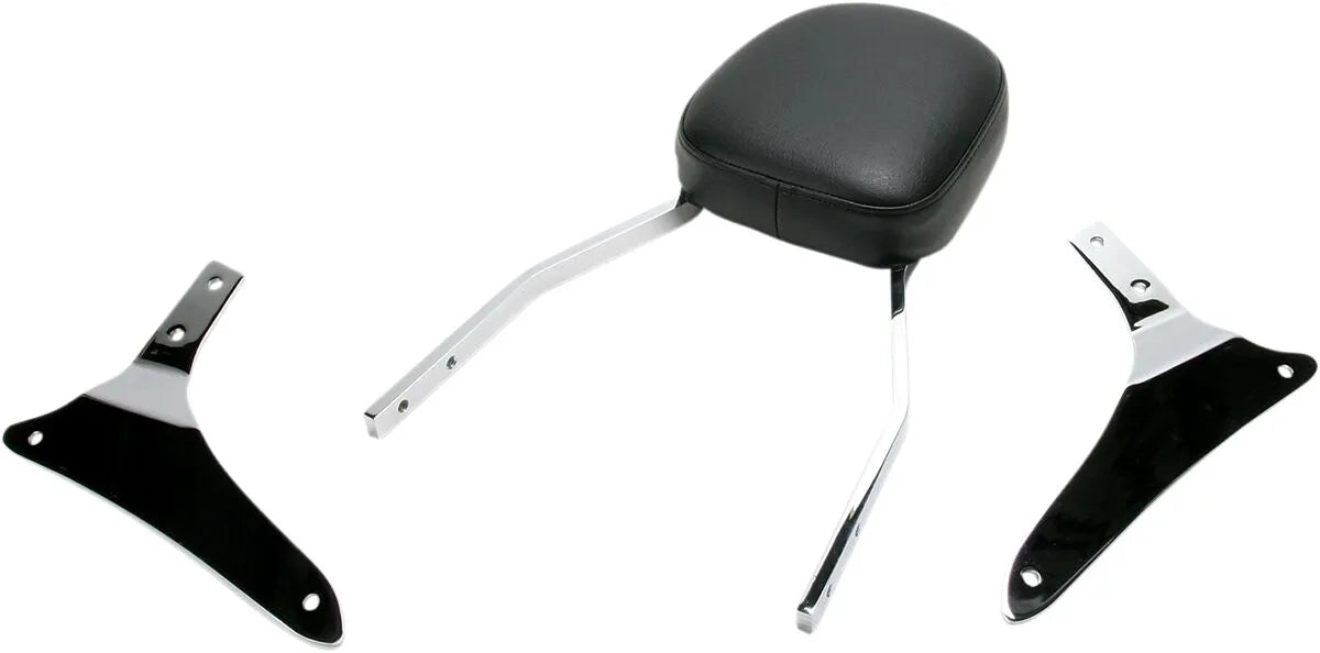 Cobra Square Sissy Bar Kit - Chrome Steel