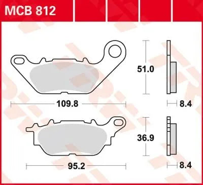 Trw All Round Sintered Metal Brake Pads