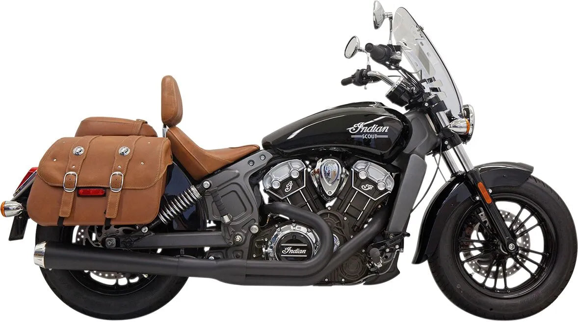 Bassani Xhaust Road Rage 2:1 Svart Avgassystem