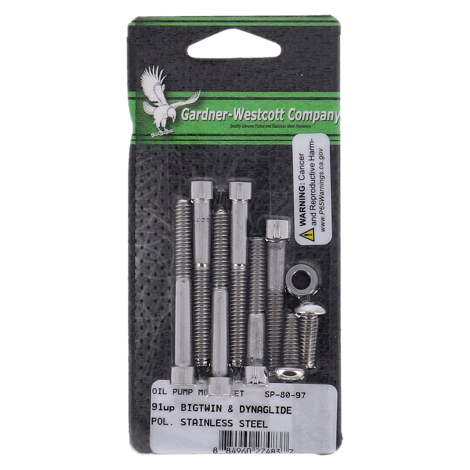 Gardner-Westcott Oil pump mount kit pol - ss allen