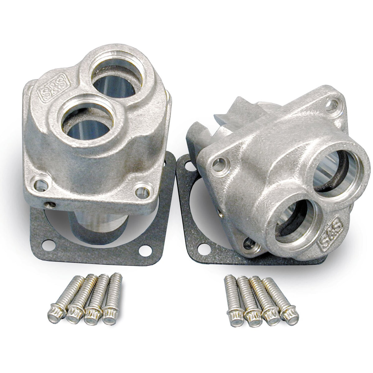 S&S 84-99 cast tappet block set front/rear - Natural