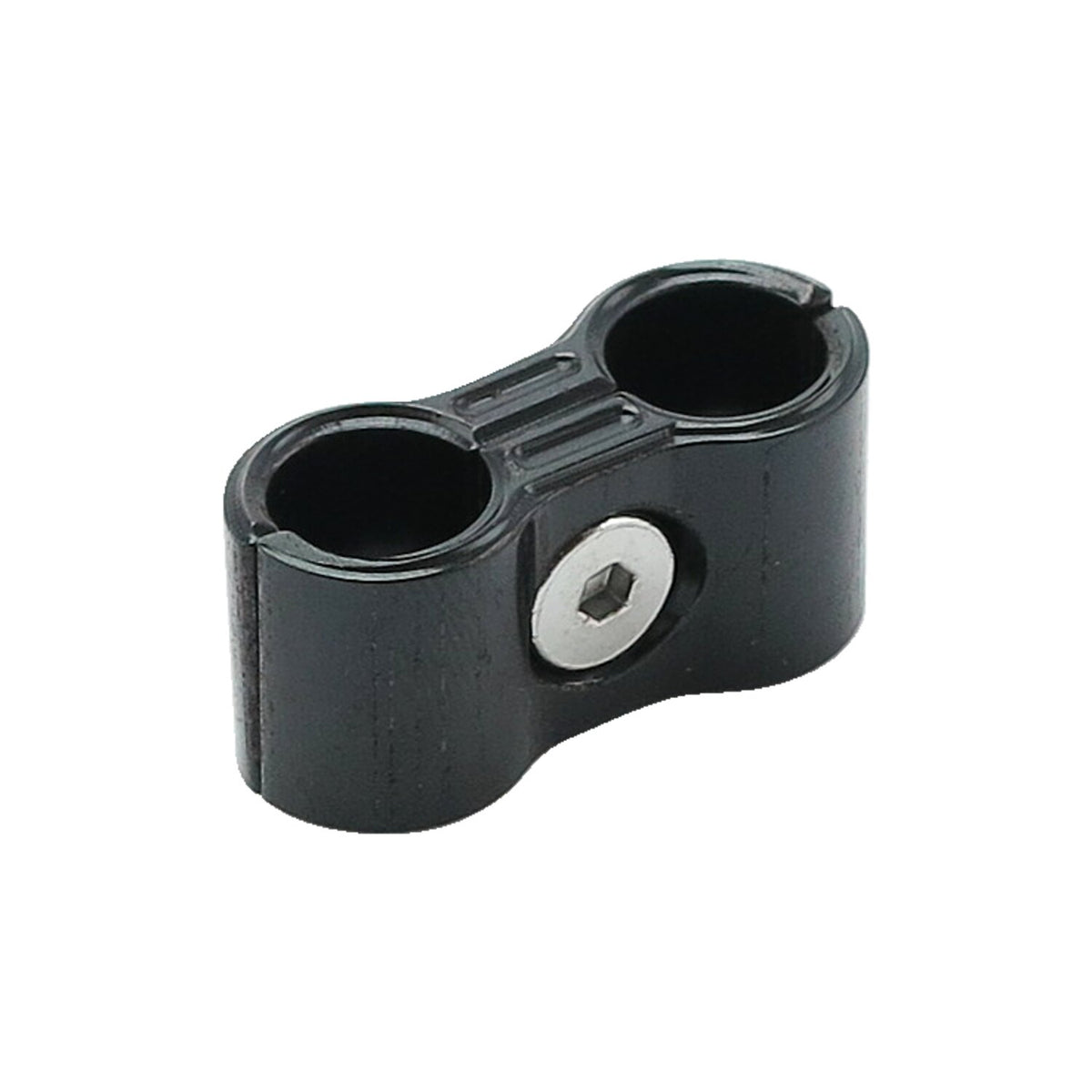 MCS 8mm spark plug wire separator - Grooved black