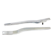 MCS 58-84 FL fender struts - Smooth - Chrome