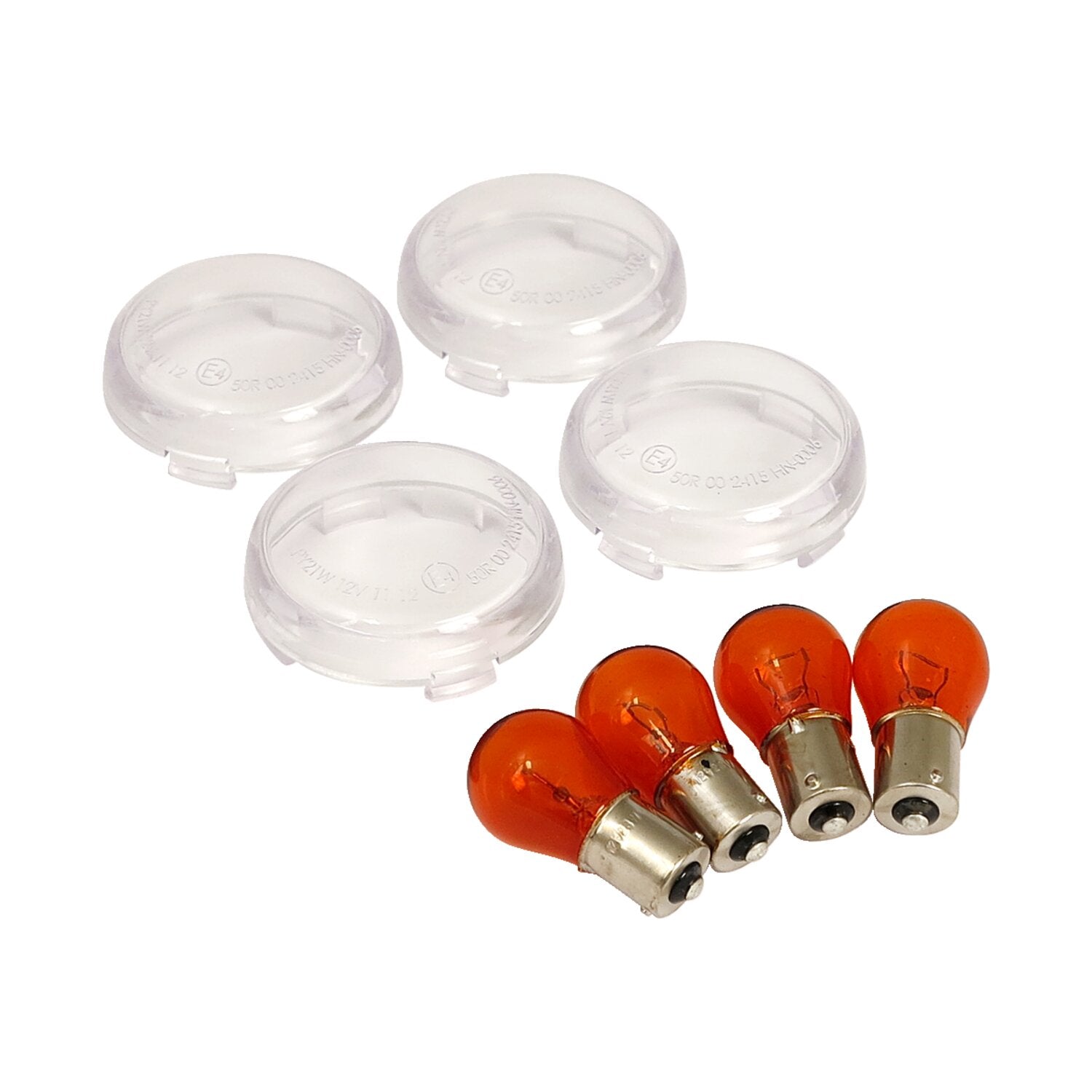 MCS Bullet turn signal lens kit clear