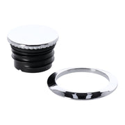 MCS Pop-up gas cap set - Chrome