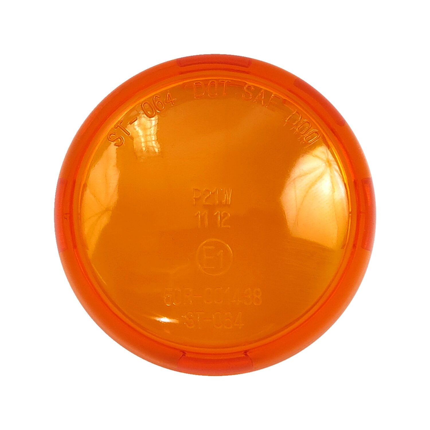MCS Turn signal lens bullet amber
