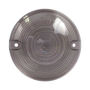 MCS Replacement turn signal lens - flat lens - Smoke