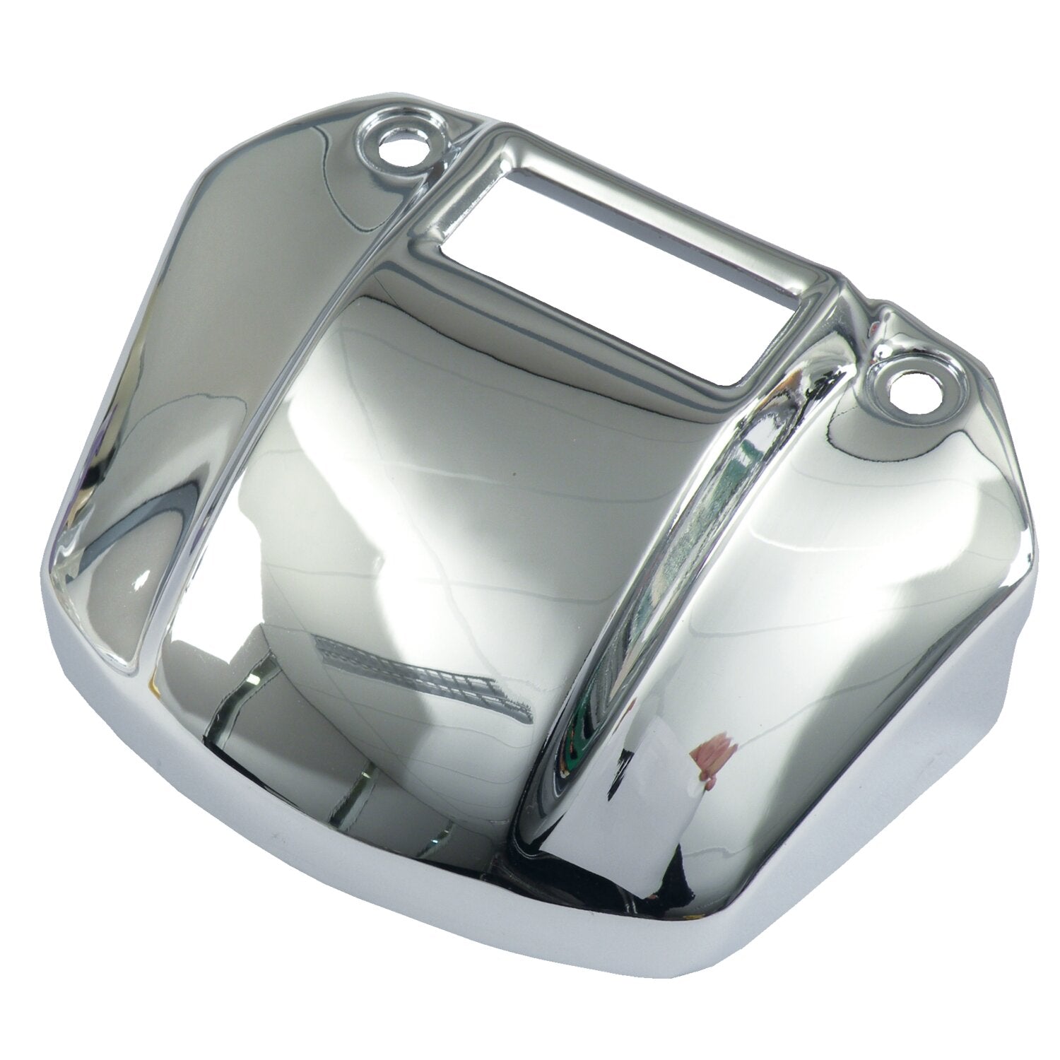 MCS Headlamp bracket cover - with cut-out - Chrome