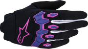 Alpinestars Full Bore V2 Mx Gloves - Black/Purple/White/Magenta