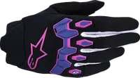 Alpinestars Full Bore V2 Mx Gloves - Black/Purple/White/Magenta