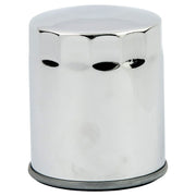 MCS spin-on oil filter - Magnetic - Chrome