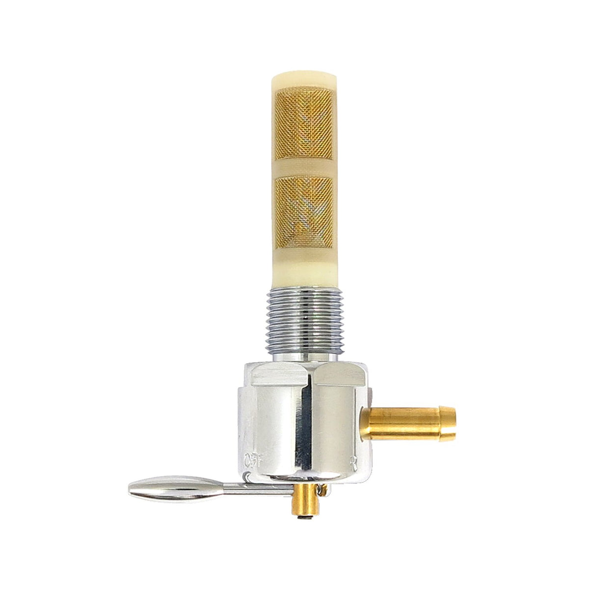 MCS Monster-Show petcock round body - Right outlet