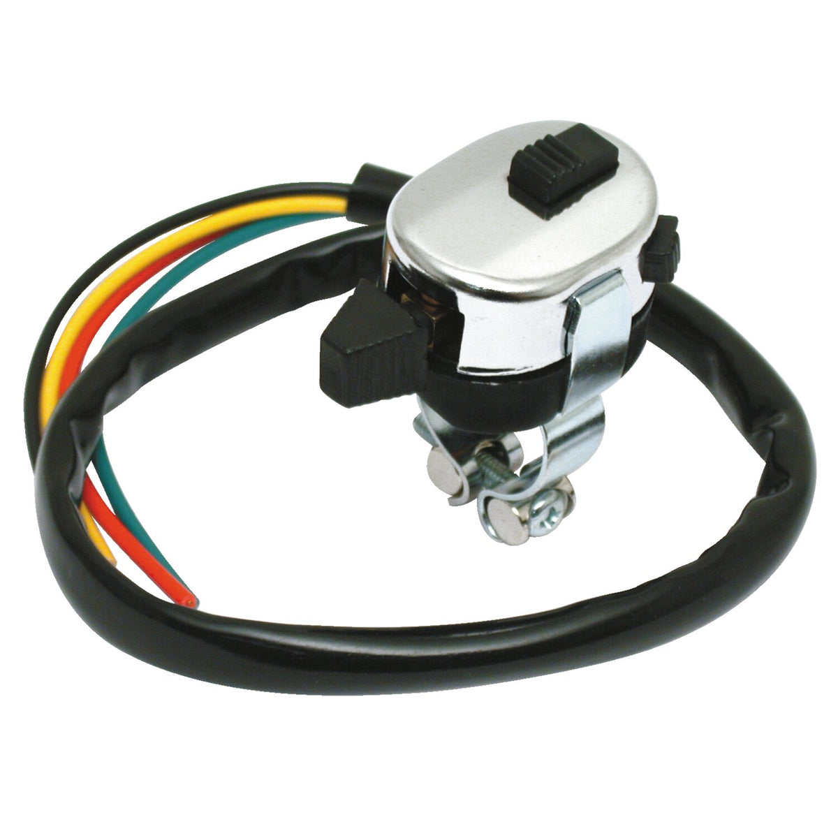 MCS Custom handlebar switch off/Hi/Low horn/start - Chrome