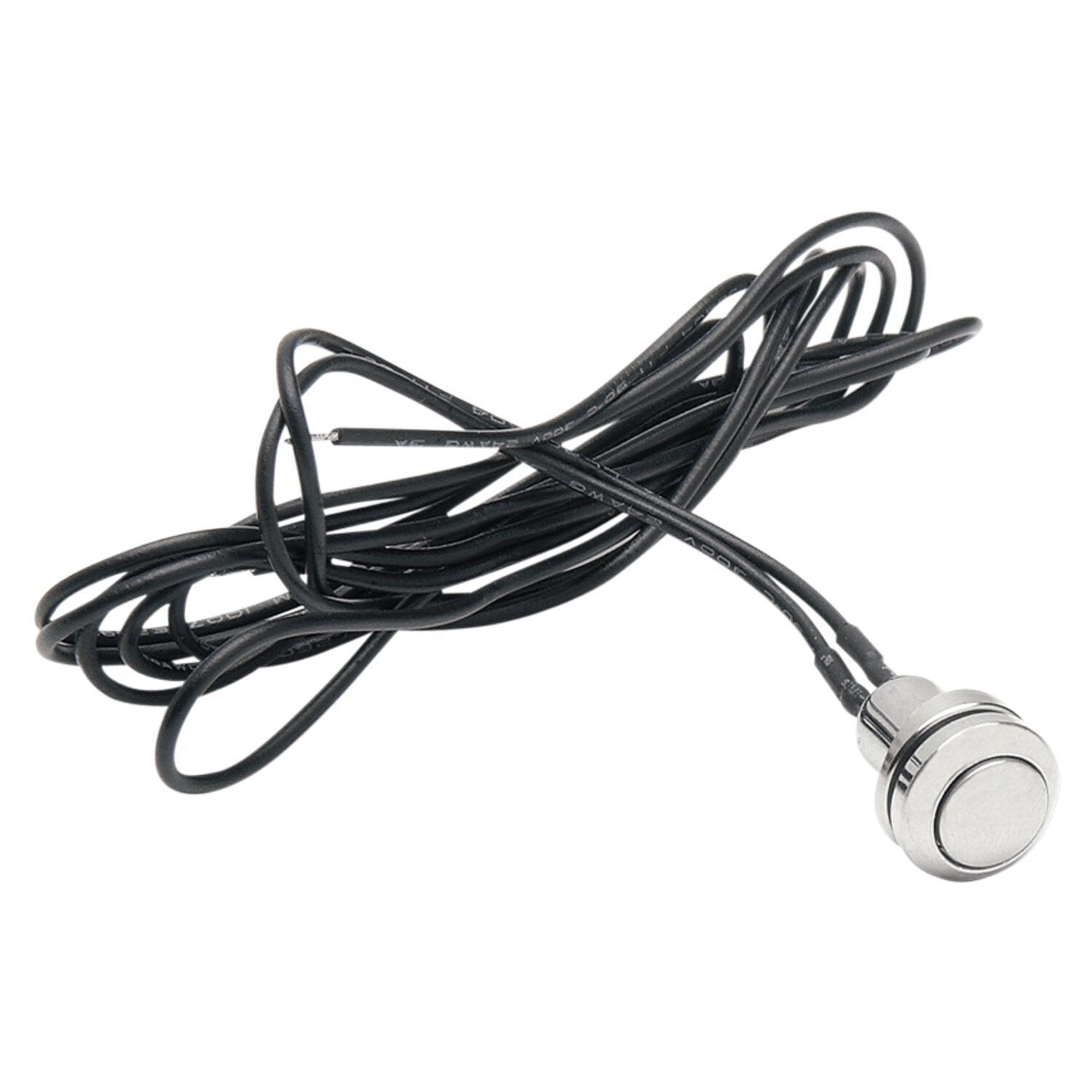 MCS Smooth push button switch - Chrome