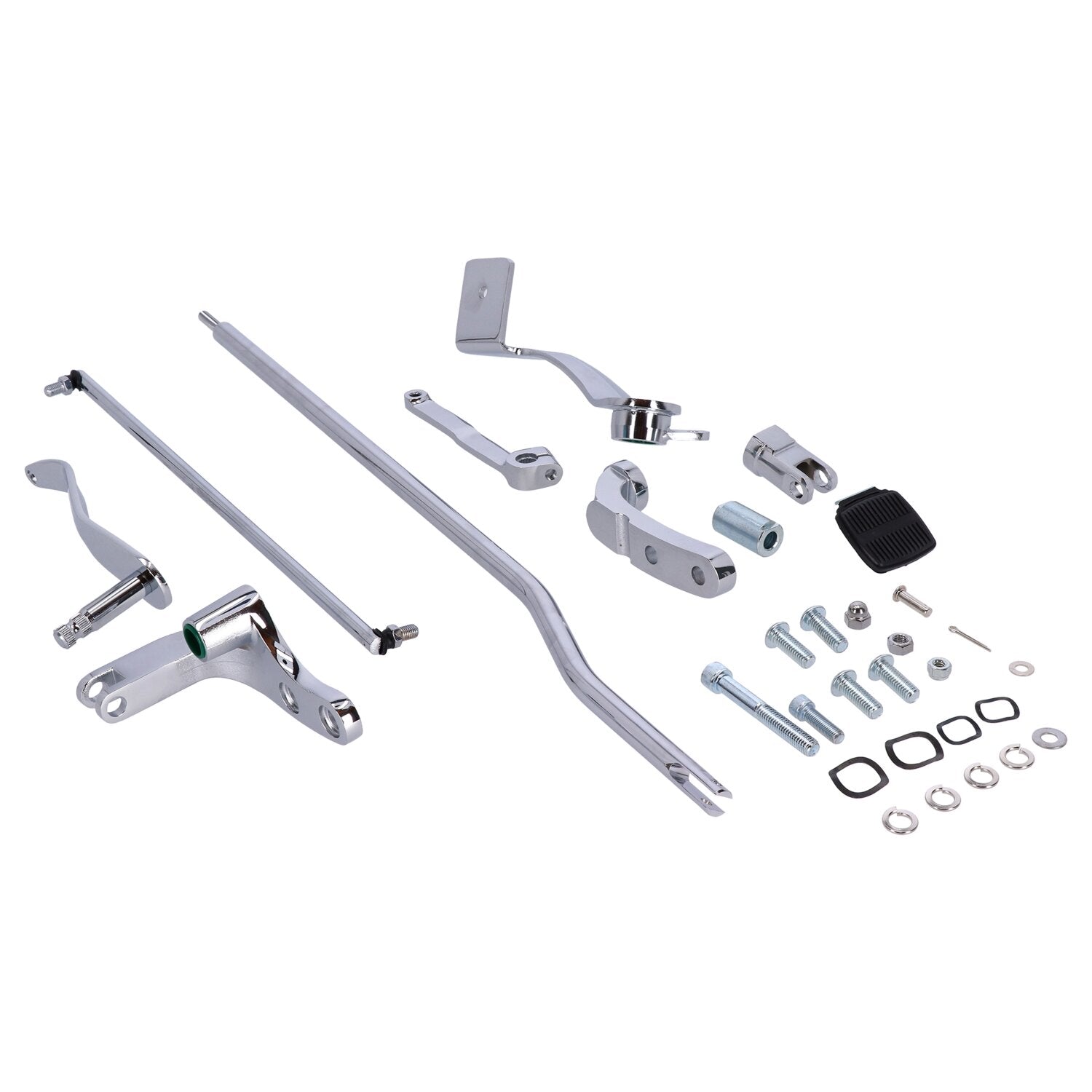 MCS Dyna forward control assembly - Chrome