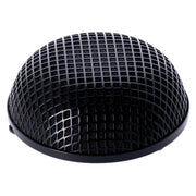 MCS Breather style air cleaner assembly round - Black