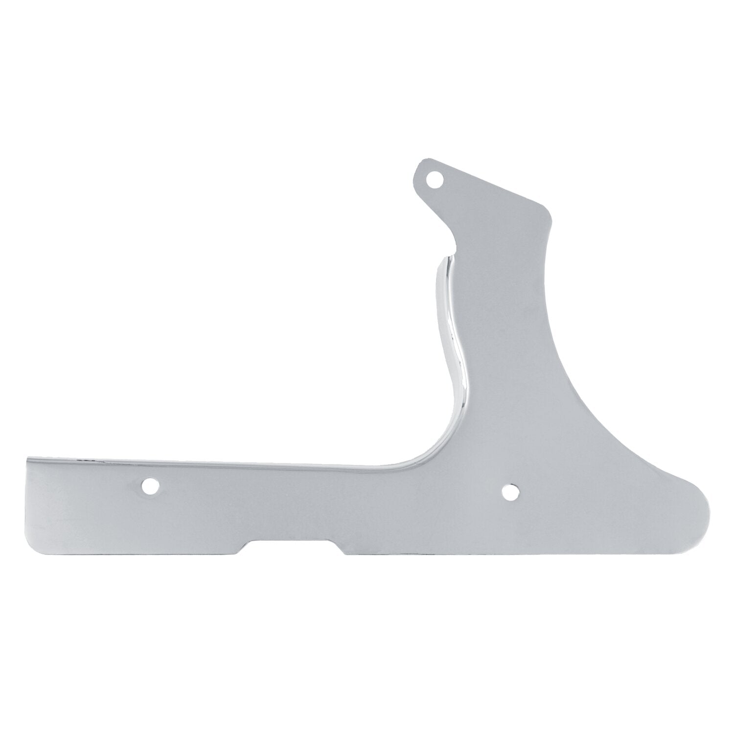 MCS Lower rear belt guard - Chrome