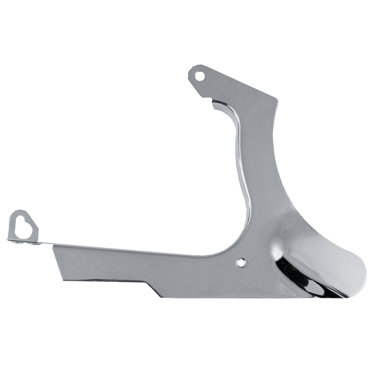 MCS Lower rear belt guard - Chrome