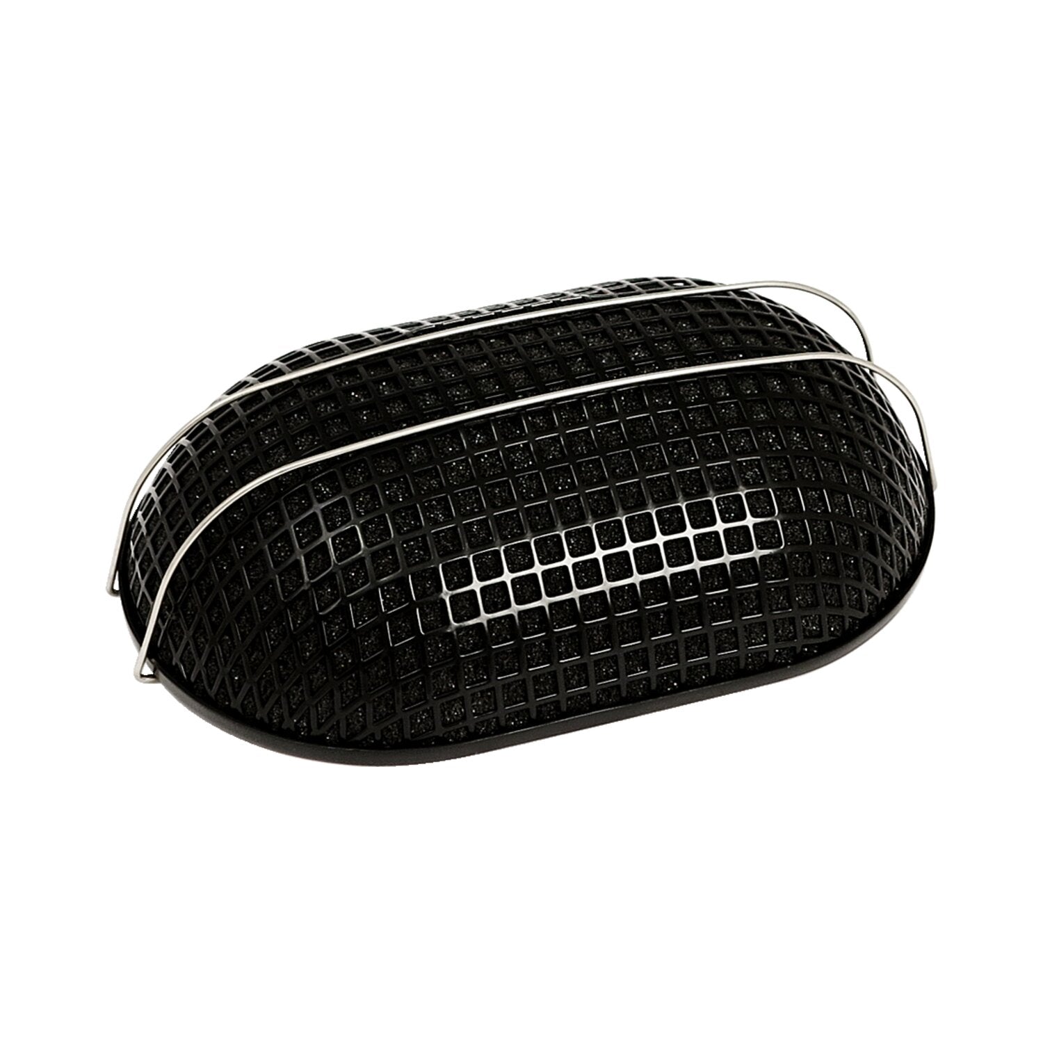 MCS Breather style air cleaner assembly oval - Black