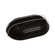 MCS Breather style air cleaner assembly oval - Black
