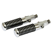 MCS Sundance O-ring foot pegs - universal 3/8-24 mount - Chrome