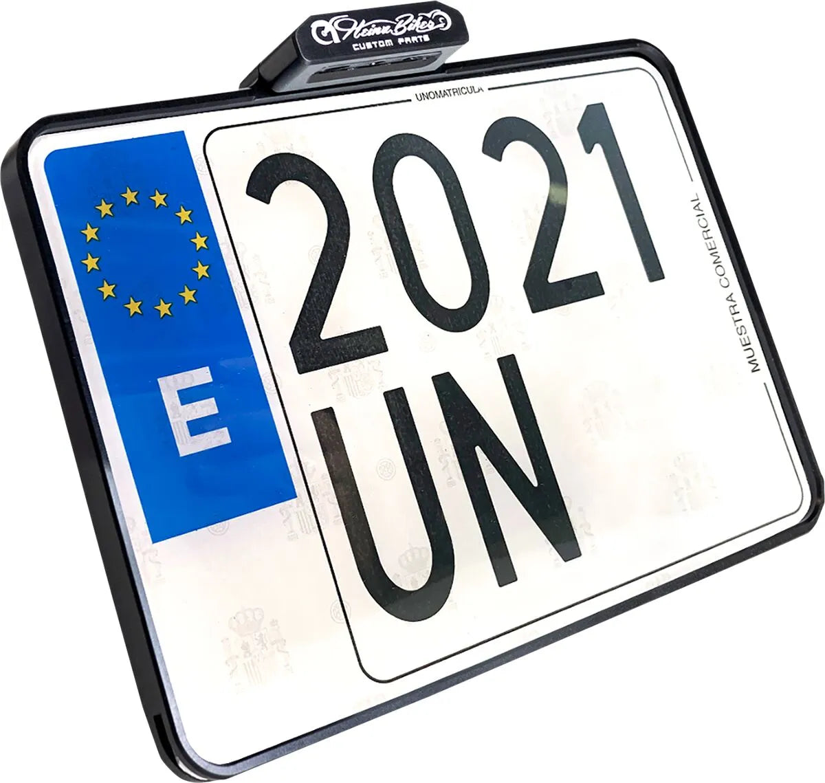 Heinz Bikes License Plate With Integrated Led Taillight