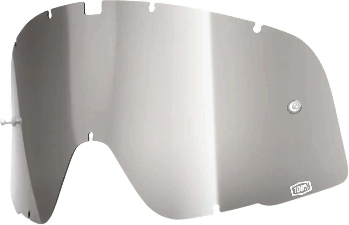 100% Barstow Classic Legend Goggle Lens Silver Mirror