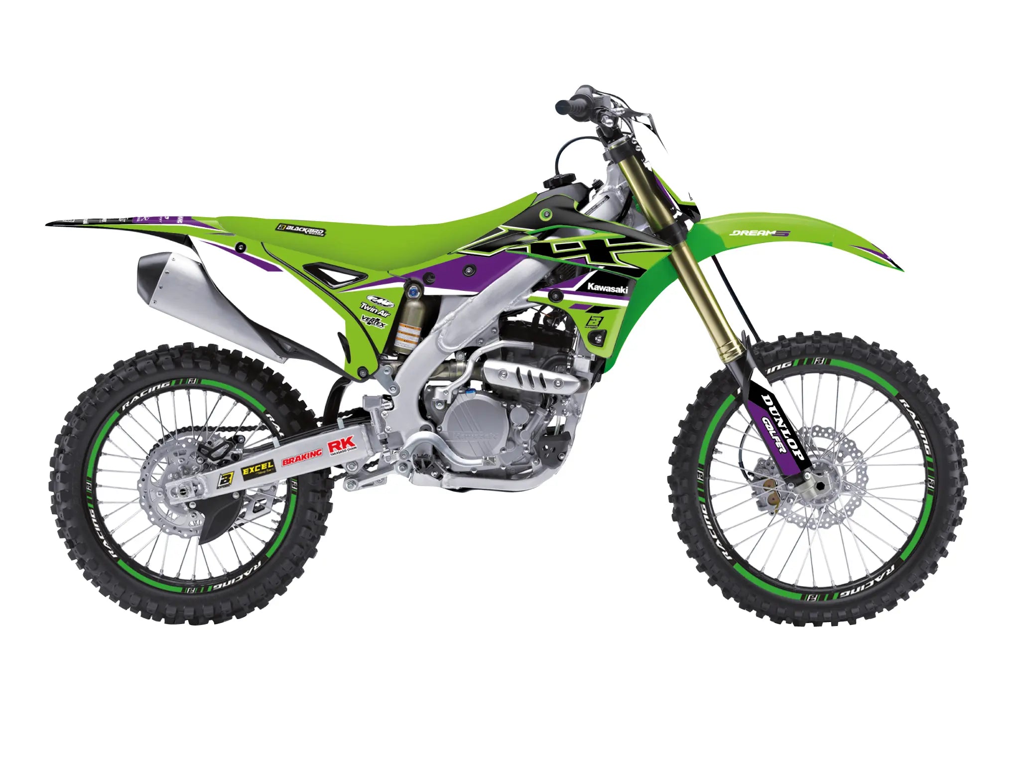 Blackbird Racing Dream 5 Graphic Kit For Kawasaki