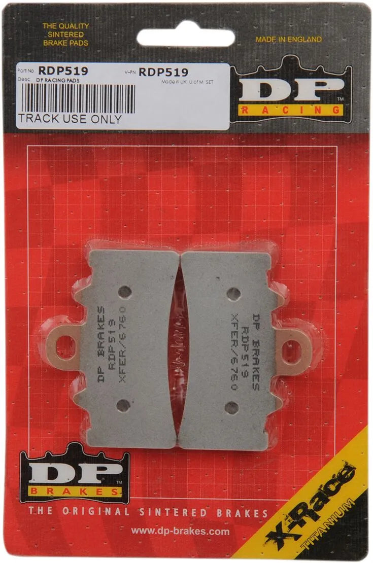 Dp Brakes Rdp X-race Titanium Sintered Bromsbelägg - Fram