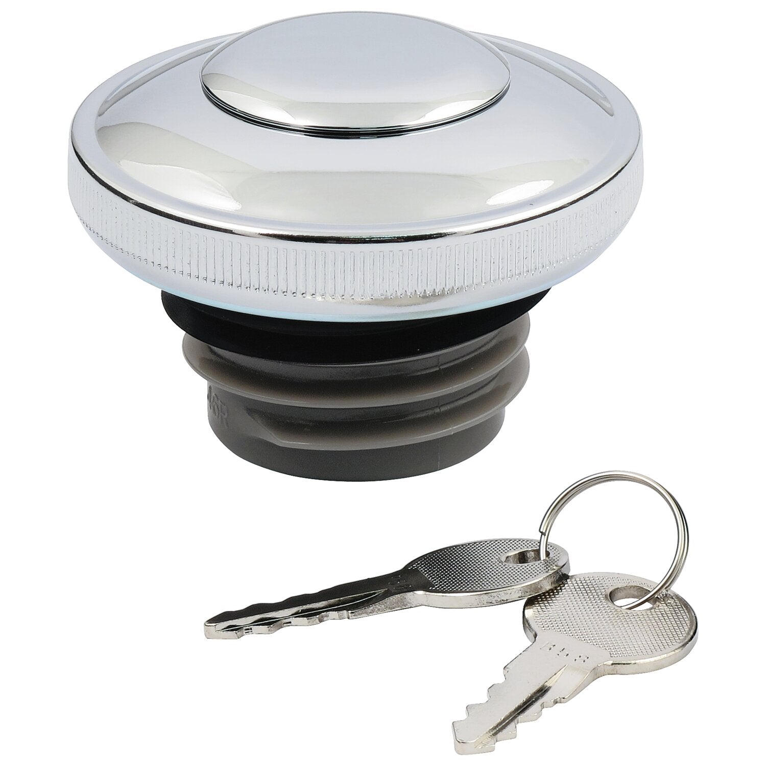 MCS Gas cap vented with lock chrome