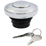 MCS Gas cap vented with lock chrome