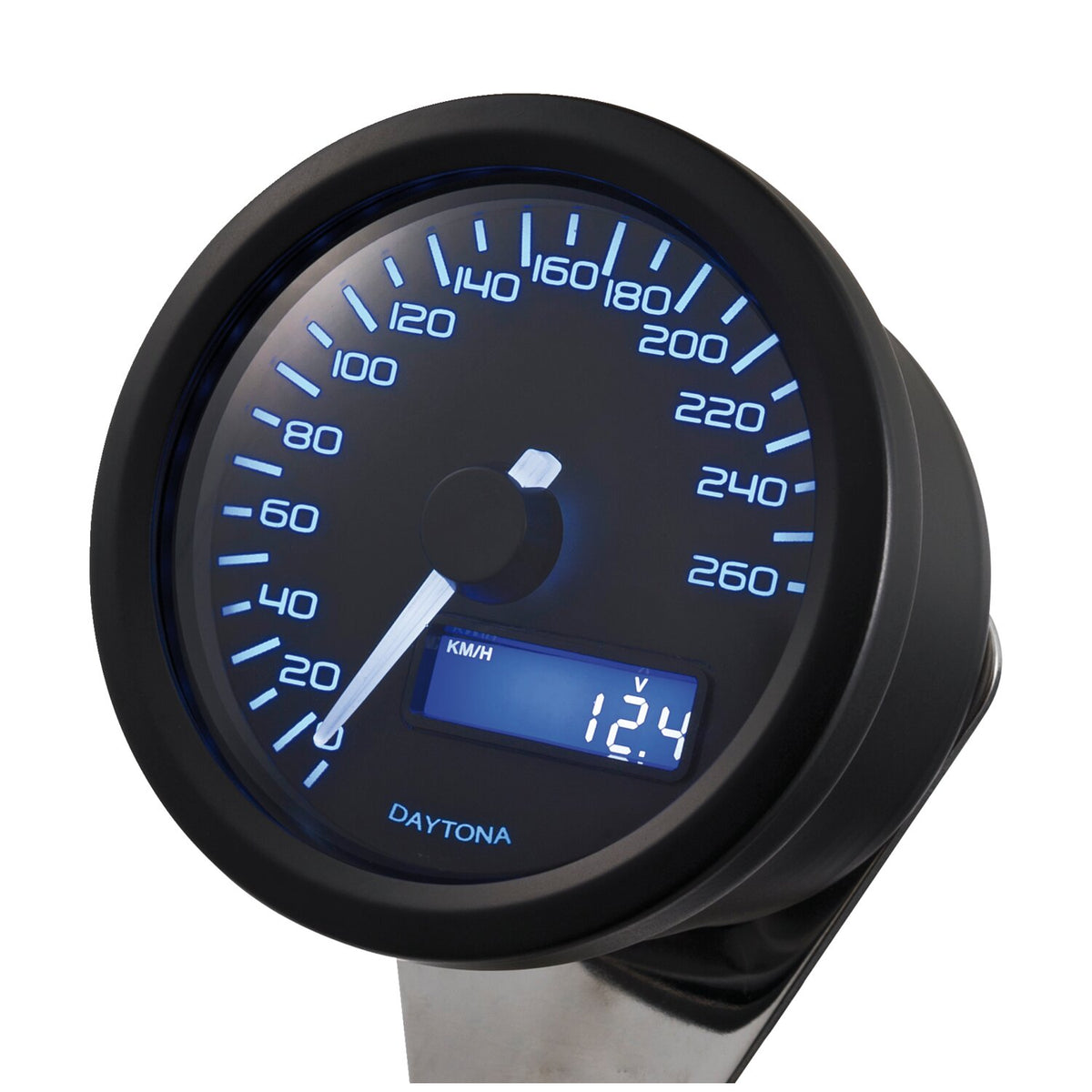 Daytona Velona 60mm electronic speedometer 260km/h black