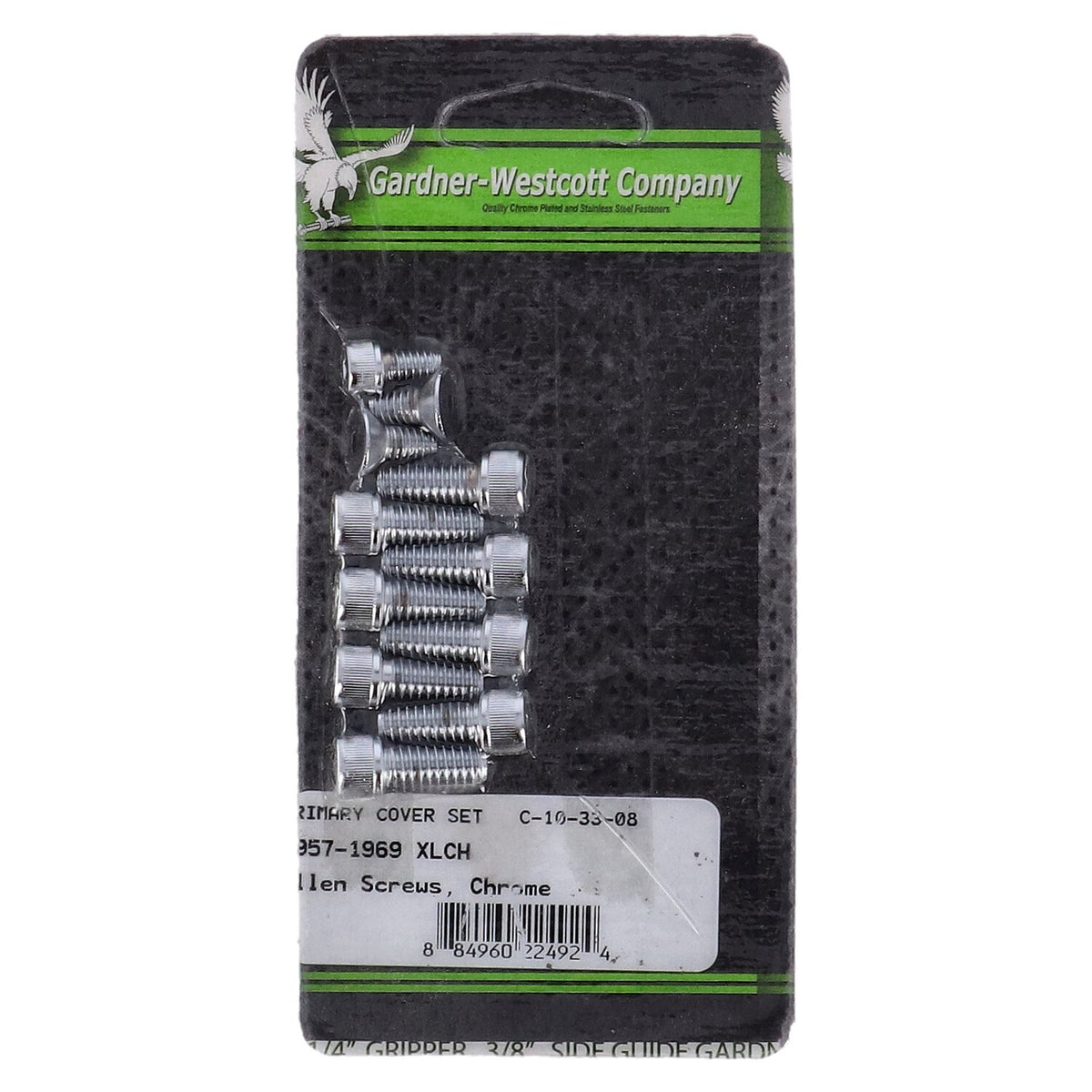 Gardner-Westcott primary cover mount kit chrome allen