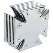 MCS Matese cross billet air cleaner assembly