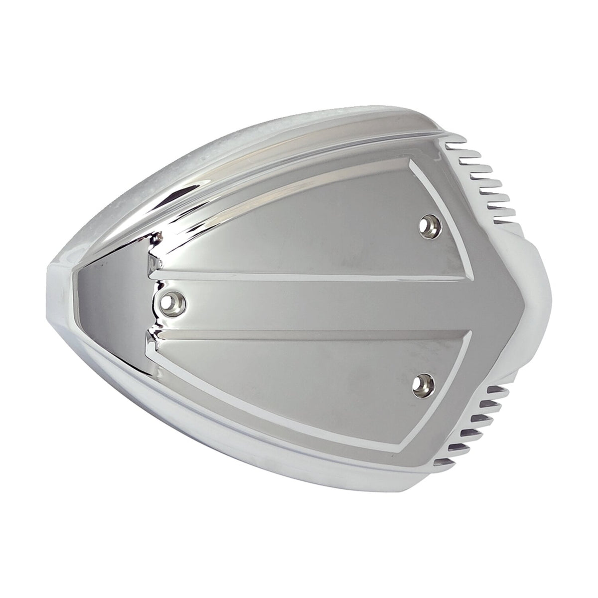 MCS Wedge air cleaner assembly - Chrome