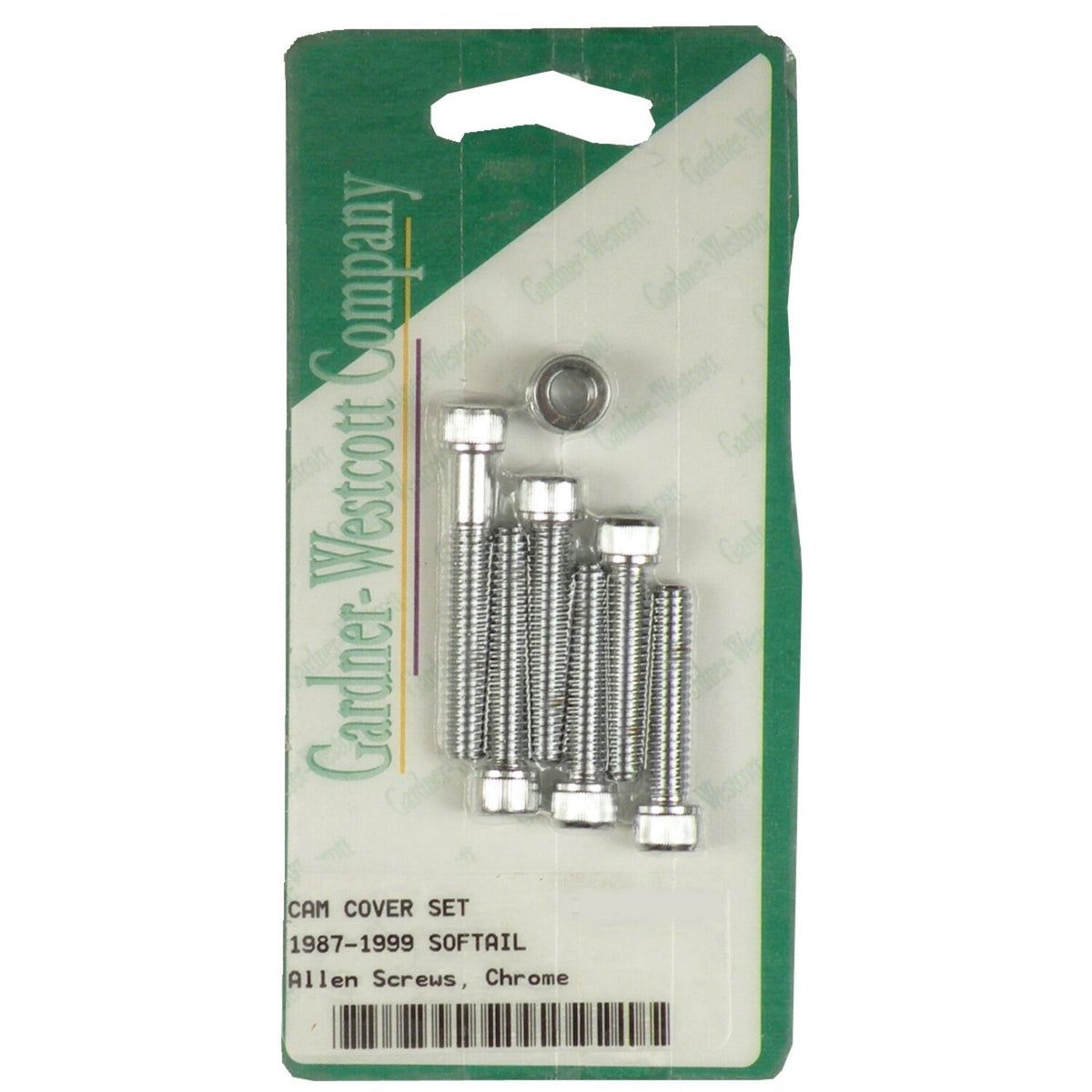 Gardner-Westcott Cam cover screw kit chr - allen