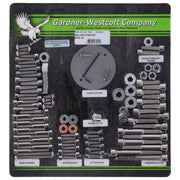Gardner-Westcott Motor screw set polished ss allen