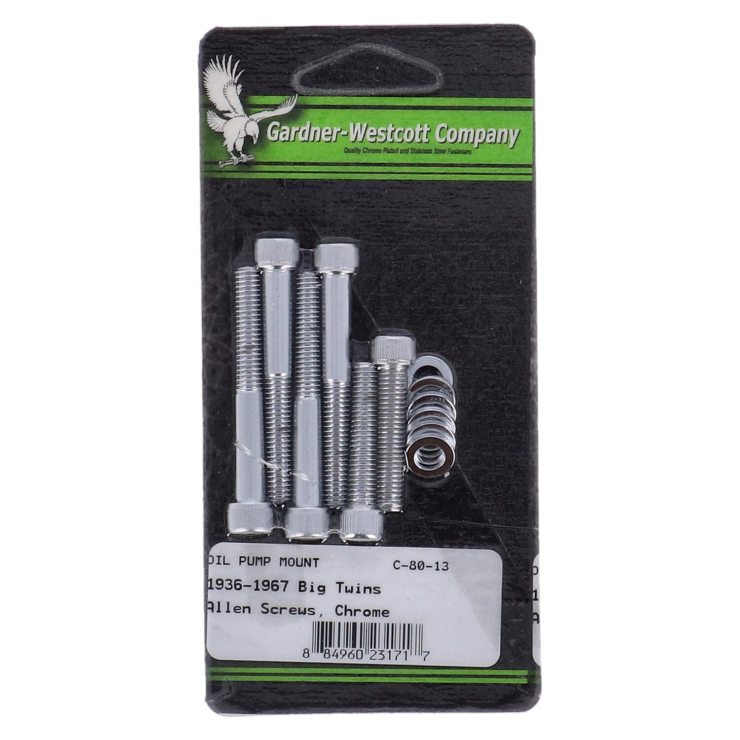 Gardner-Westcott Oil pump mount kit allen chrome