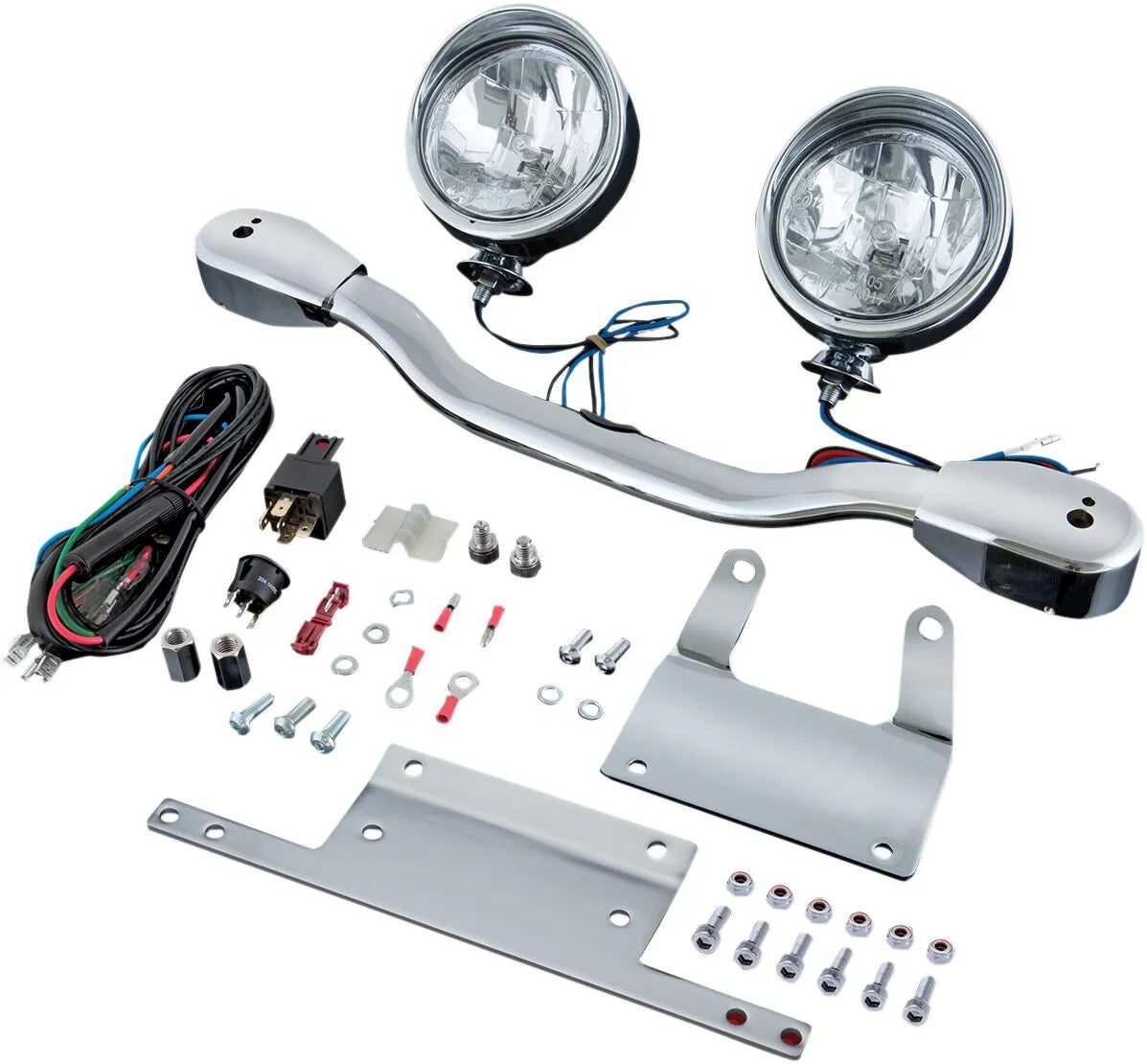 Show Chrome Elliptical Driving Light Kit