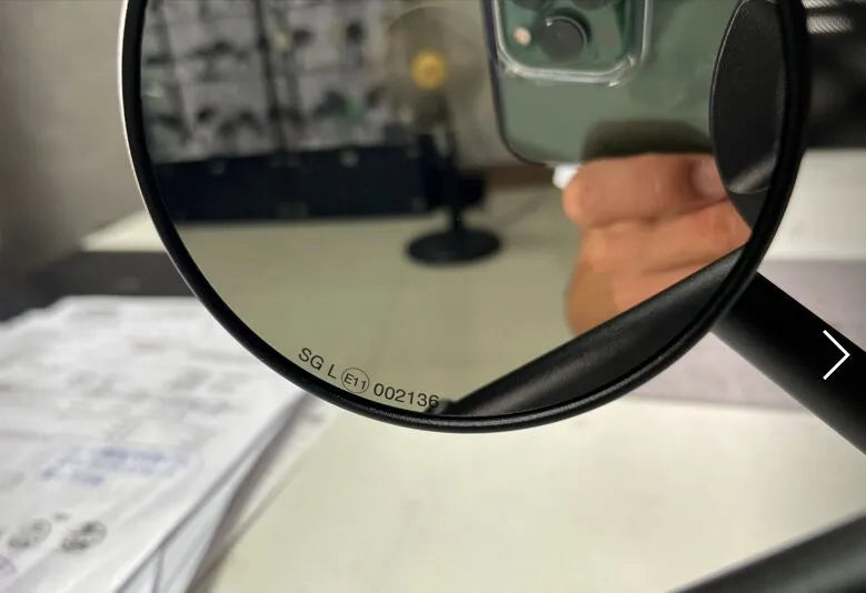 Parts Europe Universal Handlebar Mirrors